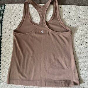 Cool racerback tank race length
